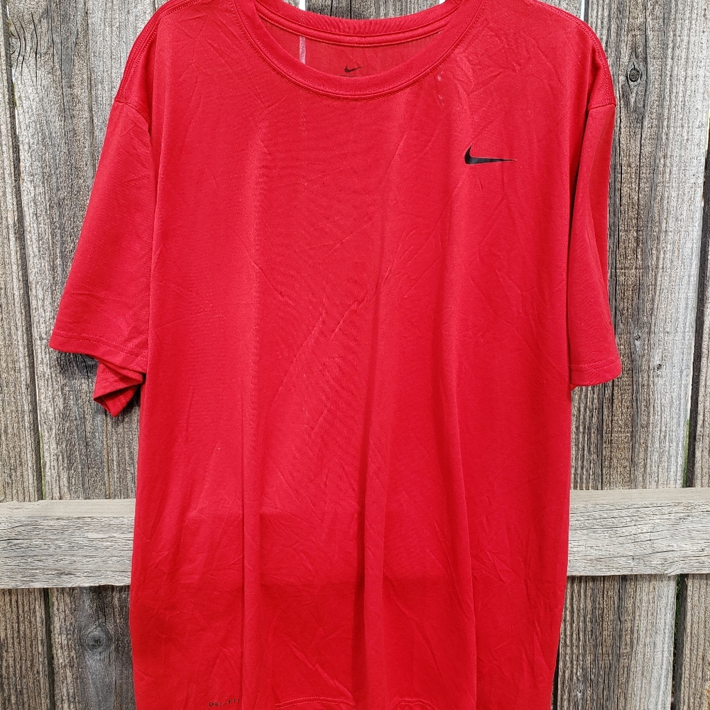 NIKE Dri-Fit Shirt Red 3xl